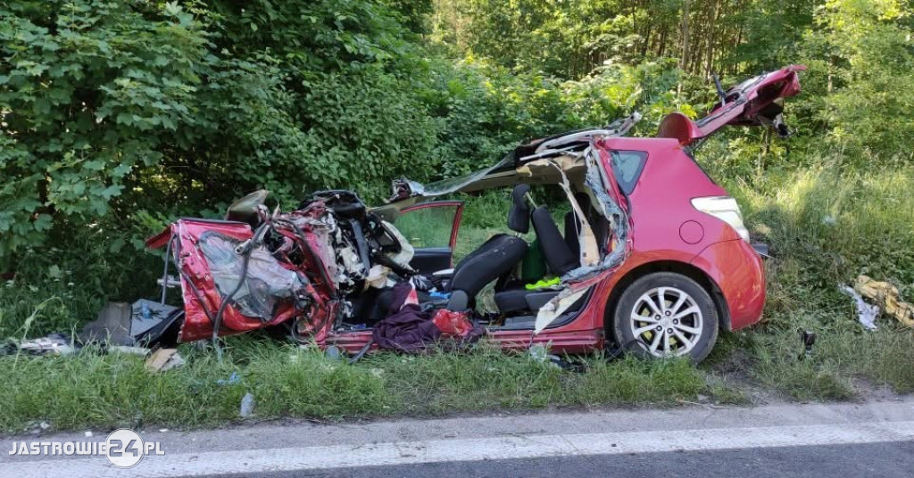 Tragiczny wypadek na DK 11 między Jastrowiem a Podgajam