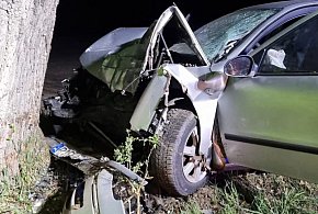 18-latek , bez uprawnień, nietrzeźwy, spowodował wypadek-78620