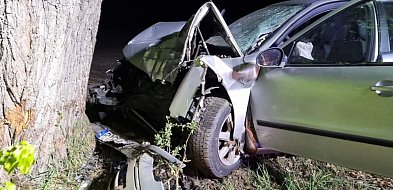 18-latek , bez uprawnień, nietrzeźwy, spowodował wypadek-78620
